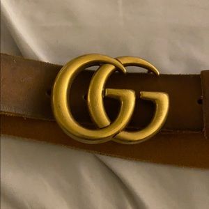 Brown Gucci Belt